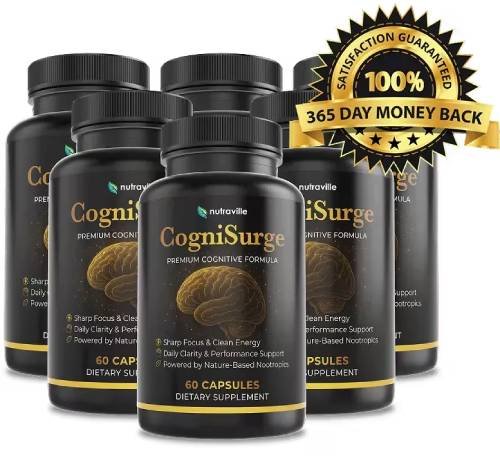 CogniSurge complete your order for sharper focus and mental clarity